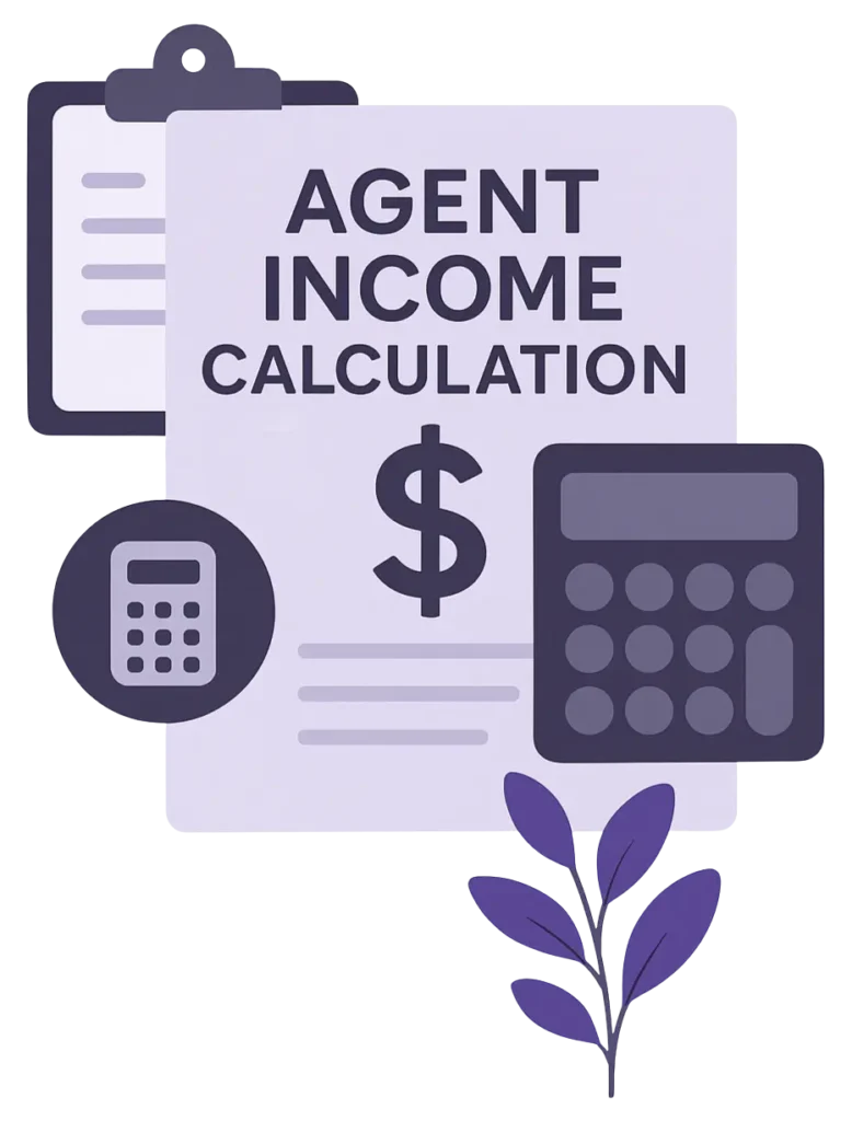 kome-agent-income-calculation